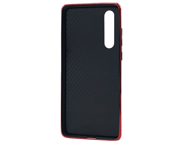 TPU+Glass Gradient Disk Huawei P30 Red