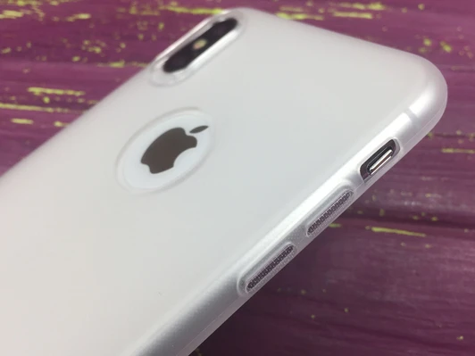 Totu Frosted iPhone Xs Max clear