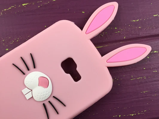 3D Bunny Samsung J4+(18) Pink