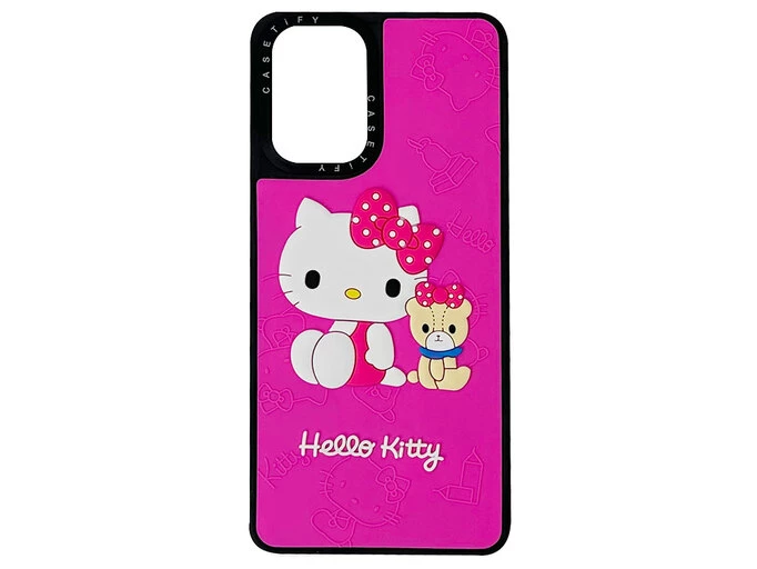 Casetify Hello Kitty Redmi Note 10/10s/Poco M5s bear pink/black