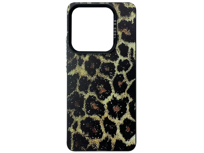 Накладка So Cool Print Redmi Note 14 5G black leopard