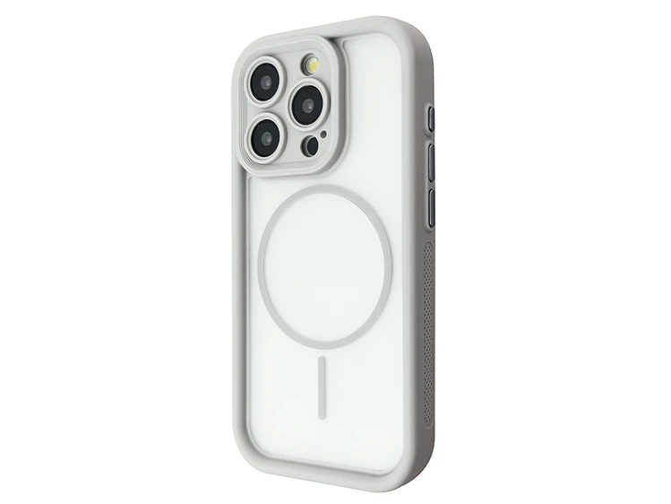 Накладка Clear Shock MagSafe iPhone 15 Pro grey