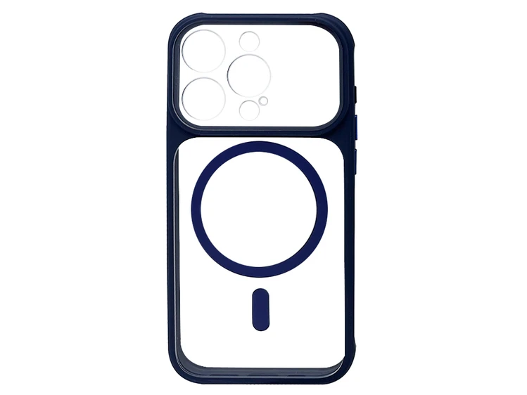 Shadow Gloss Camera Protection MagSafe iPhone 15 Pro blue