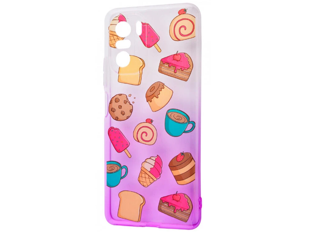 WAVE Sweet&amp;Acid Poco F3/Redmi K40/Mi 11i white/purple/cake