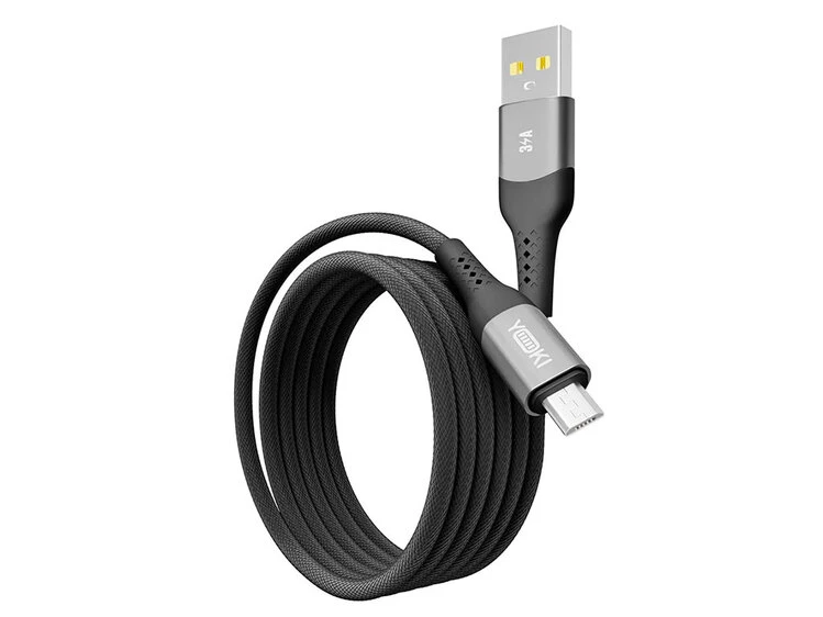 Кабель YOKI Solid SO15 Micro 3A (2m) black