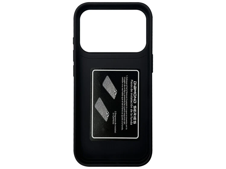 Swarovski Grainy Diamonds MagSafe iPhone 17 Pro black