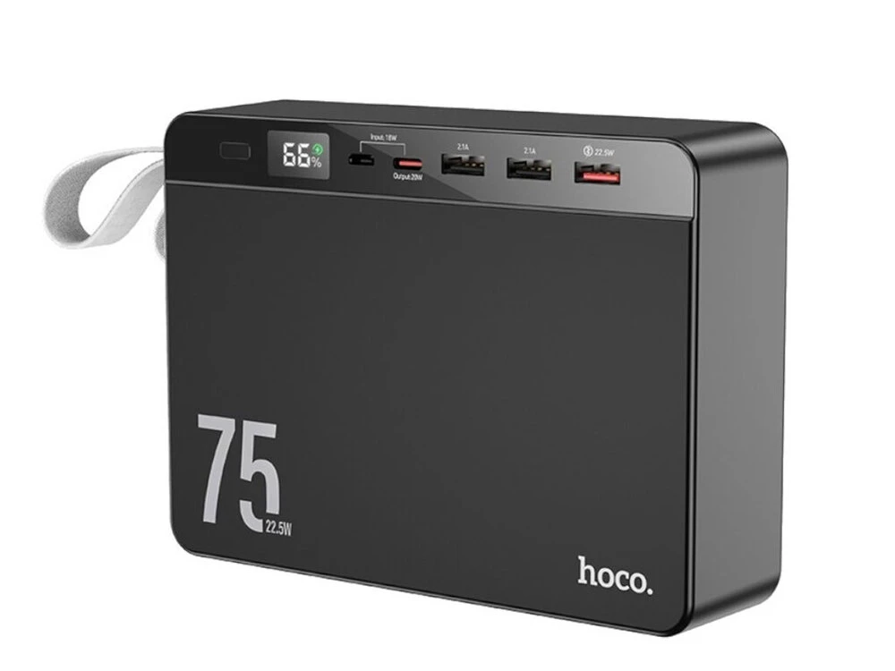 Повербанк Hoco J94 22.5W 75000mAh черный