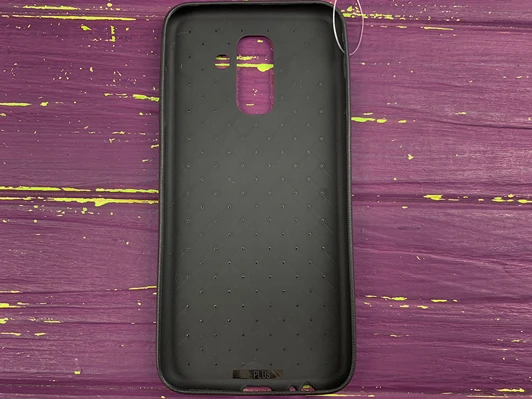 Силікон плетіння Samsung A6+/J8 Black