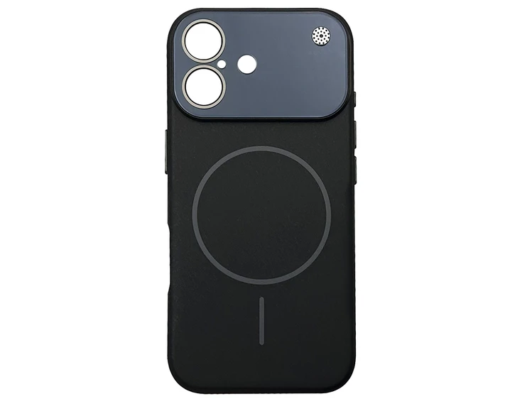 Накладка Silicone Glass Aromatherapy MagSafe iPhone 17  black