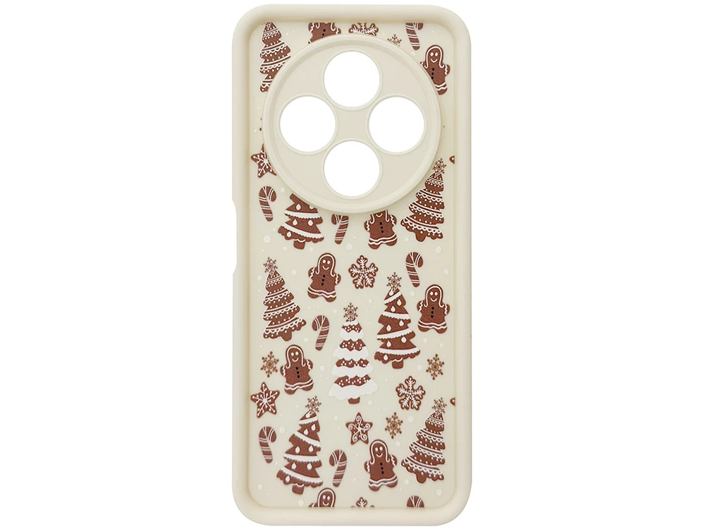 TPU Funny New Year Camera Redmi 14C/A4/Poco C75 beige
