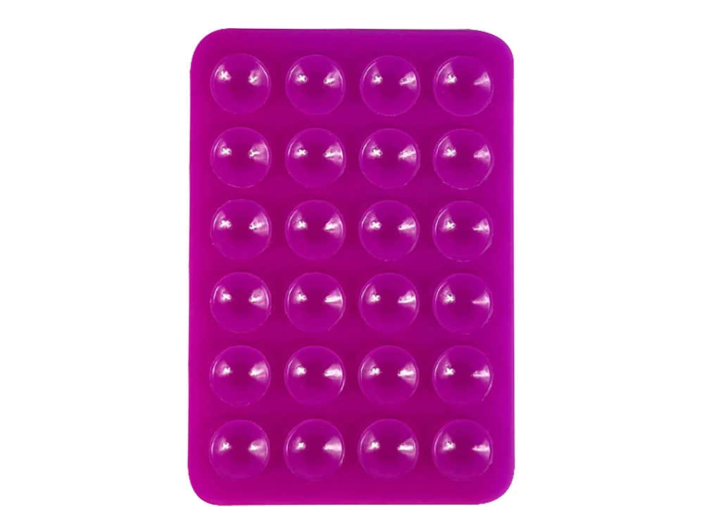 Наліпка на липучках двостороння purple