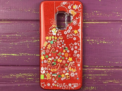 Золотий Дощ Samsung S9 Red (1)