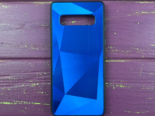 TPU+Glass Prizma Samsung S10+ Blue