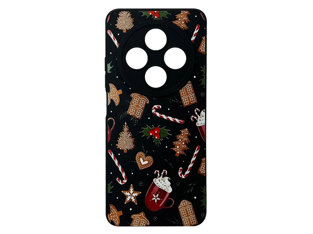 TPU Funny Winter Treats Camera Redmi 14C/A4/Poco C75 black