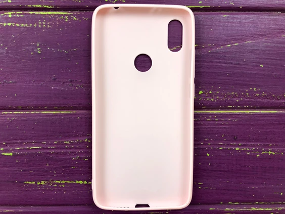 Силикон Candy matte Redmi S2 светло-розовый