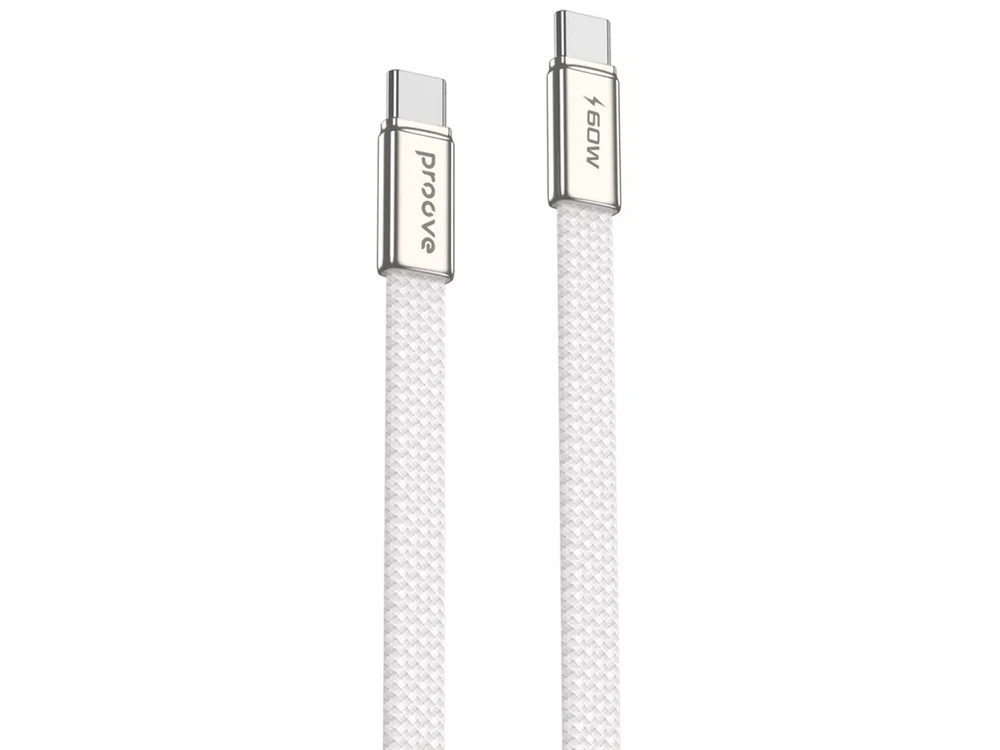 Кабель Proove AirLine Type-C to Type-C 3A 60W (1m) white