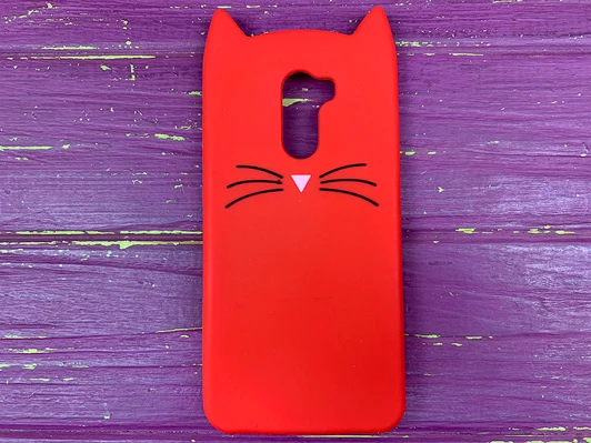 3D КОТ Pocophone F1 Красный