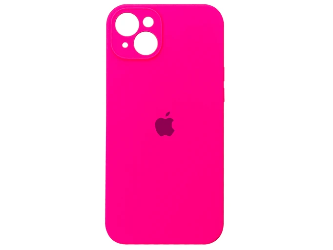 Case soft touch низ iP 15+ (47) hot pink