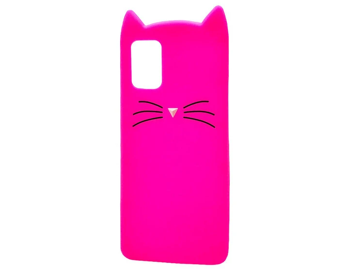 3D CAT&#039;S Samsung A41 Hot Pink