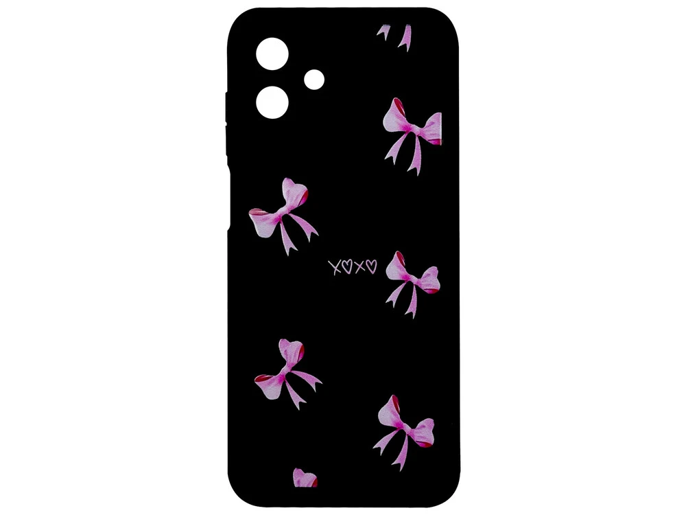 TPU Bows Xoxo Camera Samsung A07 black