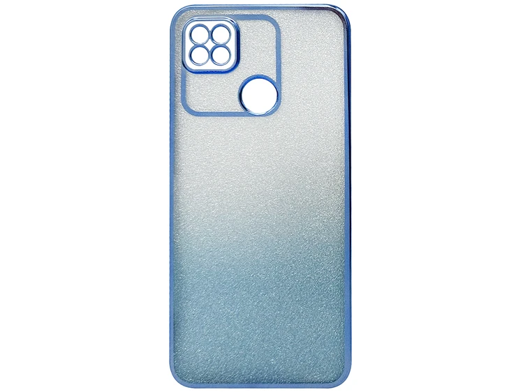 Накладка Ombre Glitter Redmi 9C/10A blue