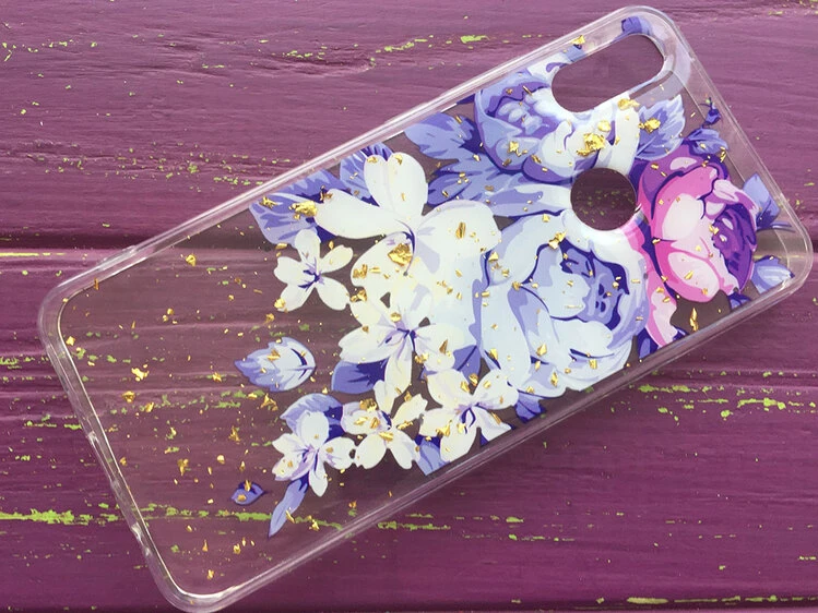 Flowers Confetti Redmi Note 6/6Pro Violet