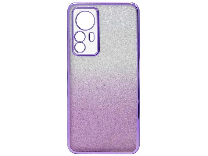 Накладка Ombre Glitter Xiaomi 12T/12T Pro светло-фиолетовая