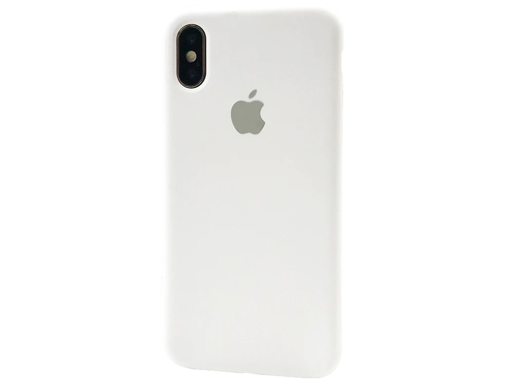 Case soft touch низ iP X/Xs (09) white