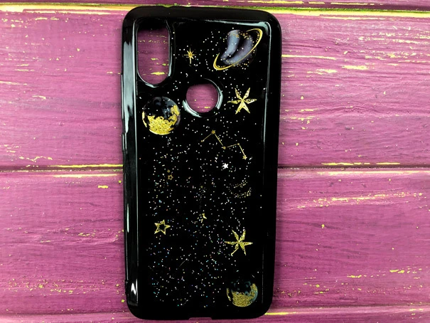 Силікон Heart Galaxy Xiaomi Mi 2A/Mi 6X black