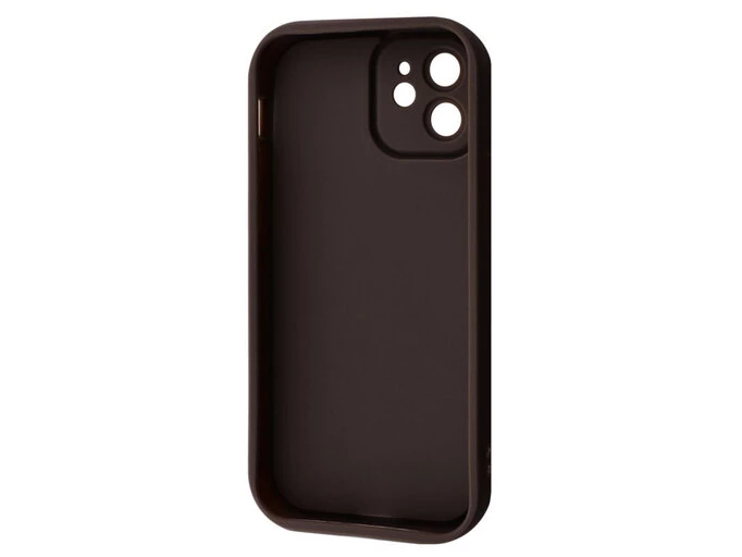 TPU Leather Camera iPhone 11 leopard brown