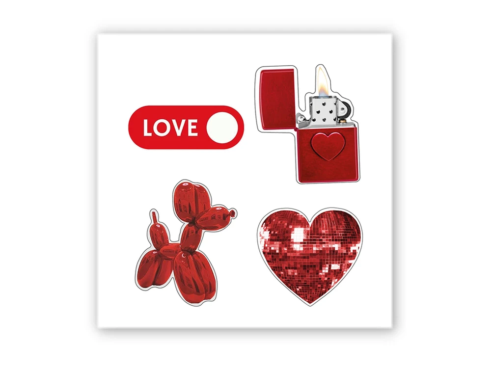 Набір 3D стікерів Stix міні Love