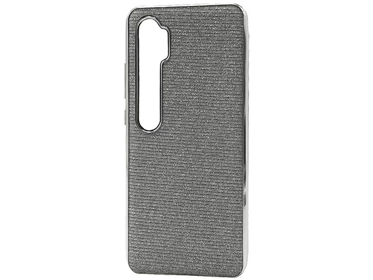 Накладка Lurex Xiaomi Mi Note10/Pro/CC9 Pro Silver