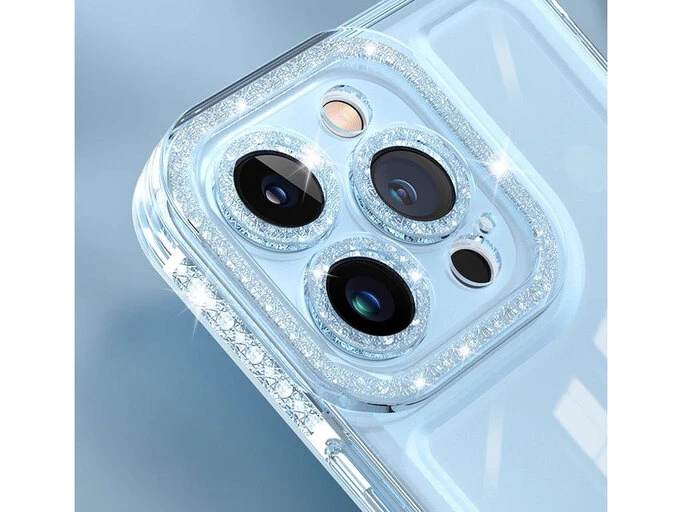 Силікон Starfall Clear iPhone 14 Pro Max blue