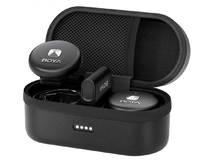 Петличний мікрофон Wireless Boya Omic-D Lightning 2 mic black