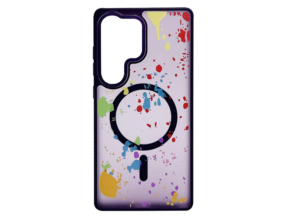 TPU+PC Flush MagSafe Samsung S25 Ultra deep purple