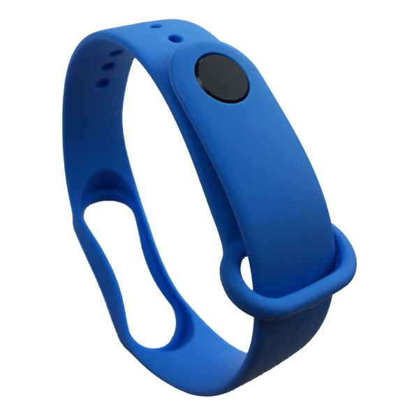 Ремінець силікон Mi Band 3/4 blue