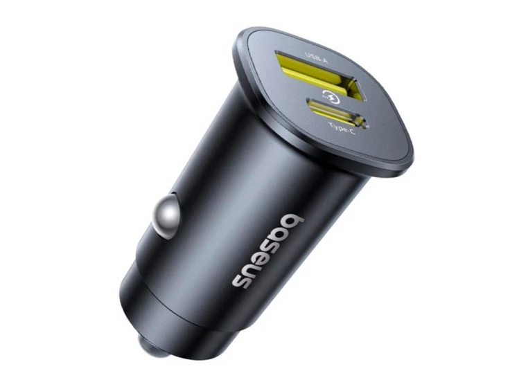 АЗП Baseus GoTrip DP1 2Type-C/30W black