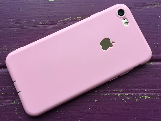 Силікон виріз apple iPhone 7/8/SE 2 Pink