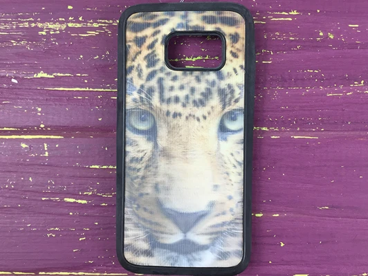 3D Леопард Samsung S7