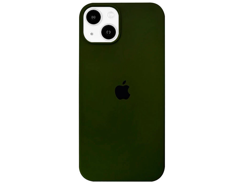 Case soft touch низ iP 15 (48) olive