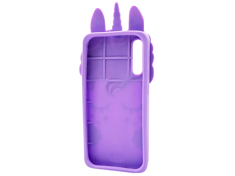 3D Sleep Unicorn Samsung A70 Purple