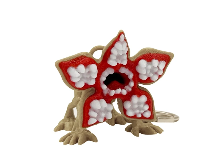 3D Іграшка-брелок Demogorgon beige
