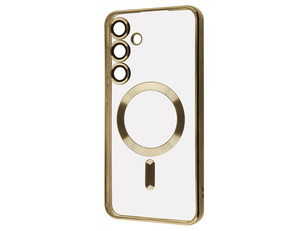 Силікон Cosmic camera CD Magsafe Samsung S25 FE gold