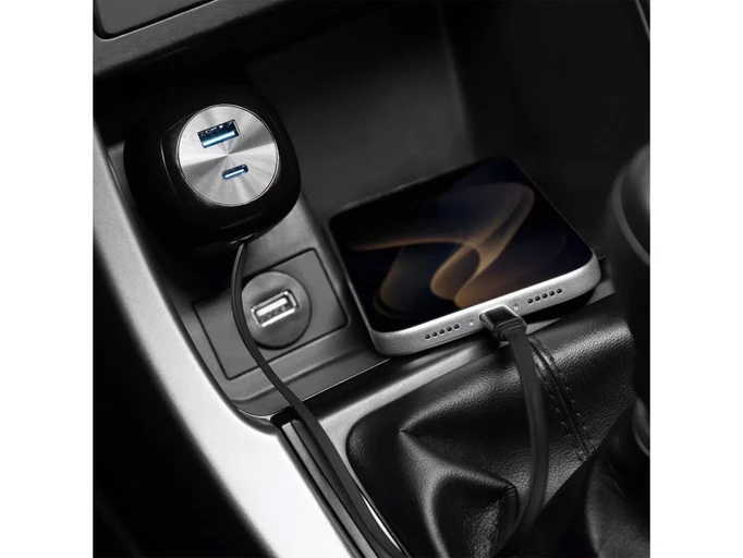 АЗП Proove Pulsar 65W USB/Type-C + кабель Type-C black