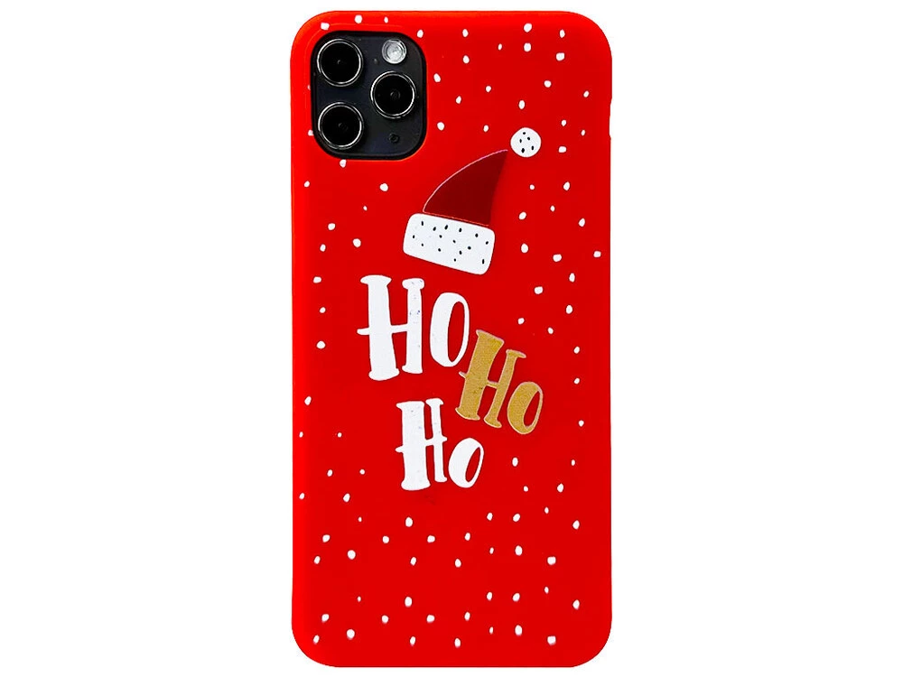 Силікон iPhone 11 Pro Max Red ho ho ho