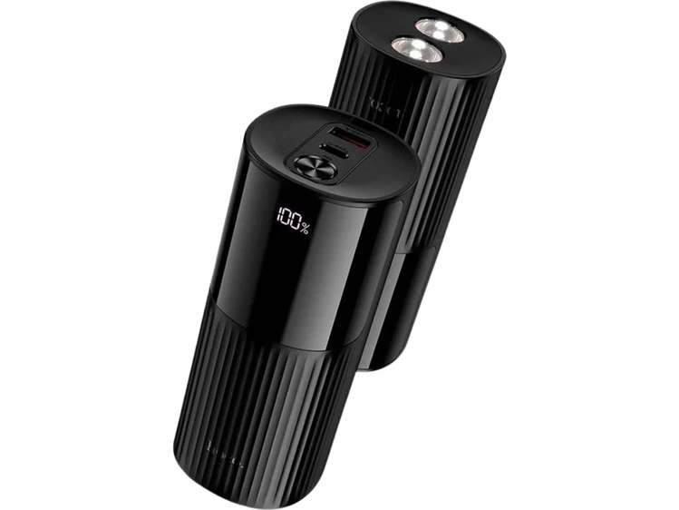 Power Bank Hoco J150 20W+22.5W 20000mAhUSB+Type-C LED Lamp black
