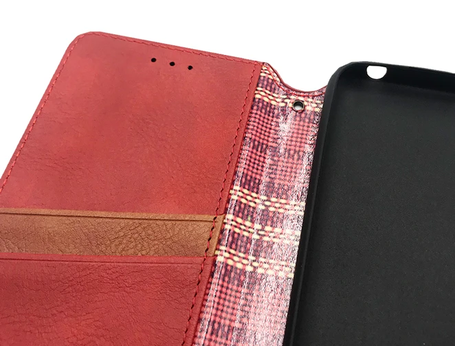 Книжка GETMAN Cubic Redmi A5/Poco C71 (EU vers.) red