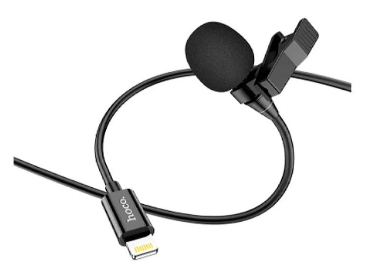 Петличний мікрофон HOCO L14 Lightning (2m)