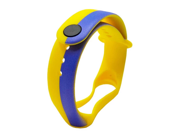 Ремінець силікон Mi Band 3/4 UA flag