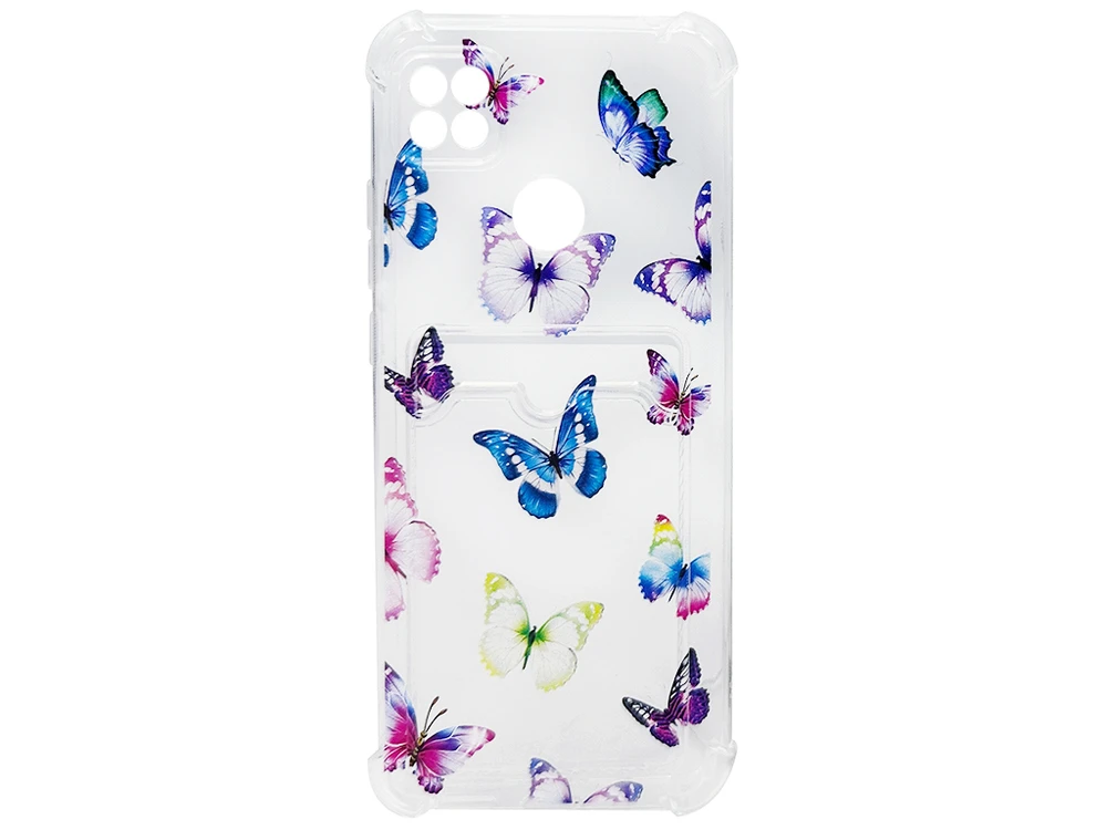 Ультрабронь CARD CASE Print Redmi 9C/10A butterflies